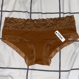 Lace Trim Cheeky Panty